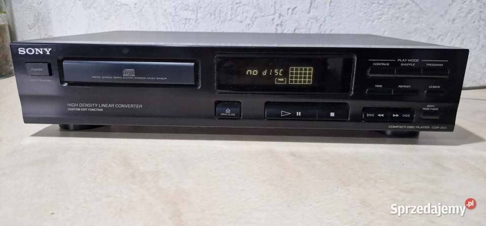 SONY odtwarzacz kompaktowy CD player CDP 212