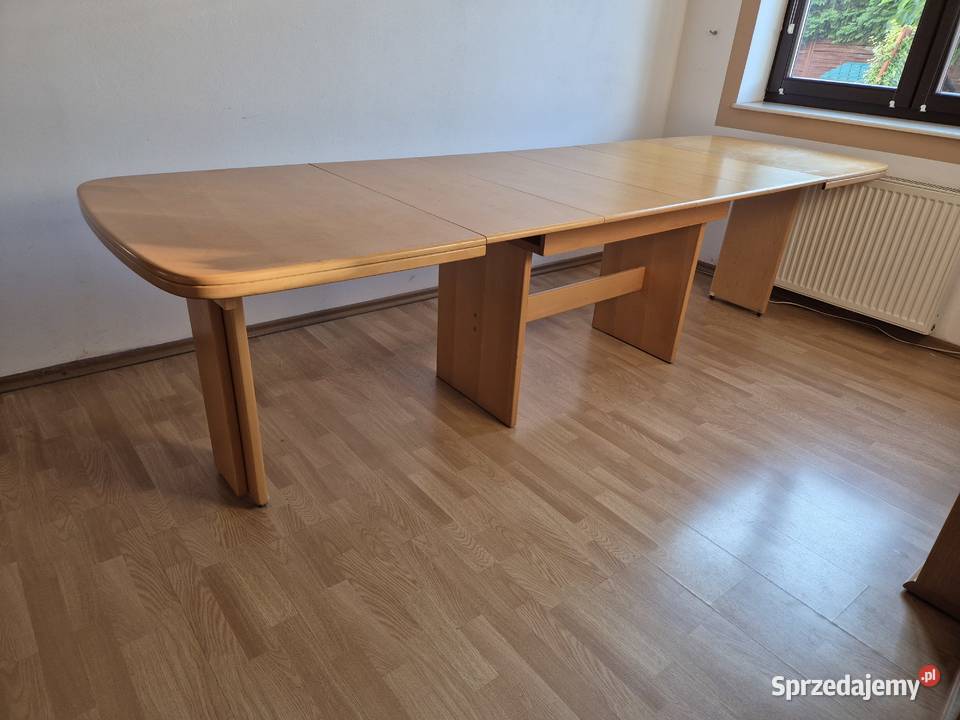Stół drewniany z krzesłami Stoły Wieliszew