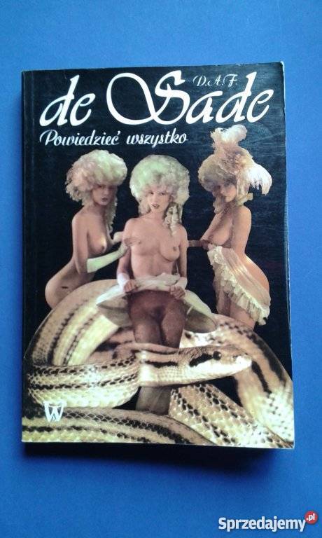 POWIEDZIEĆ WSZYSTKO DE SADE FA sprzedam