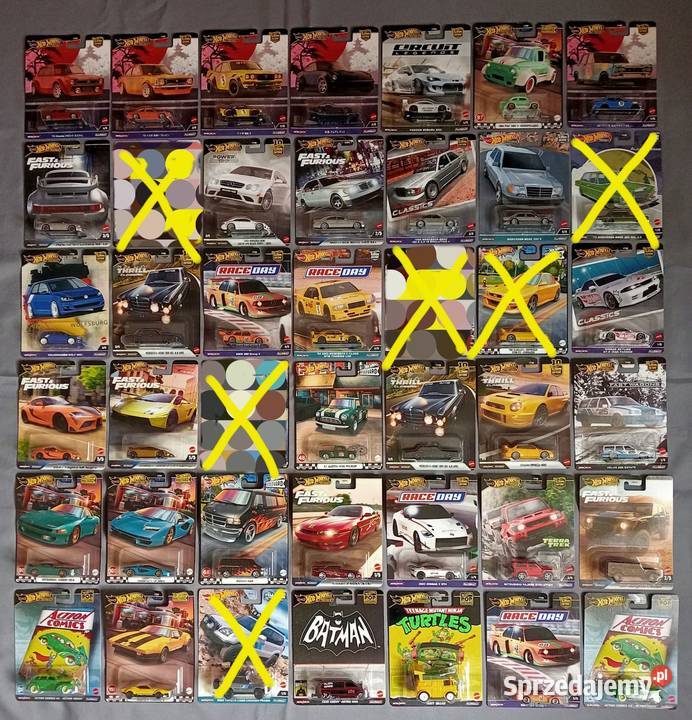 Hot Wheels Premium zestaw 37 sztuk 25 sztuka czarny Jaworzno