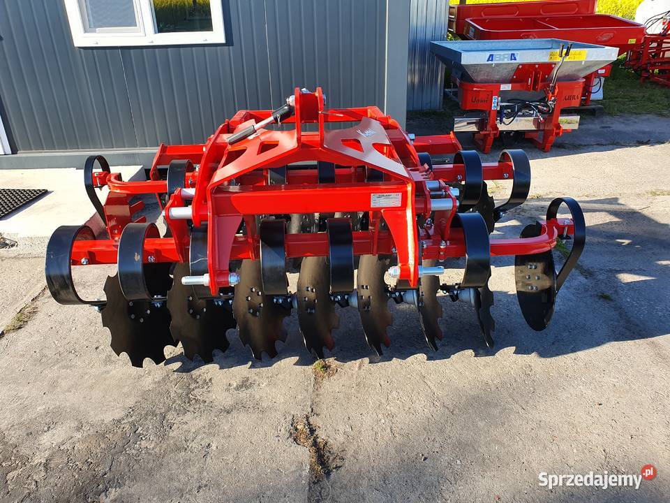 Brona talerzowa 20m zabezpieczenie resor Bury nieuszkodzony Miechowice