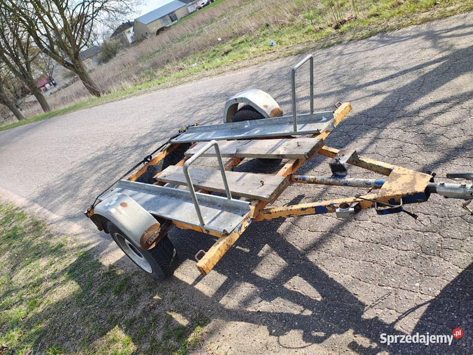 Przyczepka do przewozu quada motocykli Do samochodów osobowych Płońsk