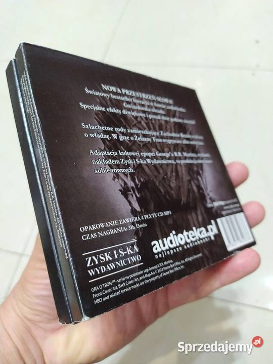 Gra o Tron audiobook 4 płyty CD Kraków