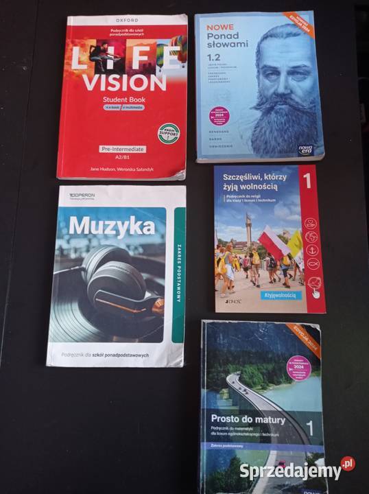 Książki do 1 klasy Liceum tradycyjny podręcznik Wałbrzych