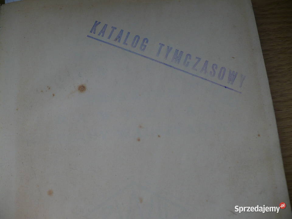 Stara książka 1938 Narzędzia Precyzyjne wielkopolskie Puszczykowo