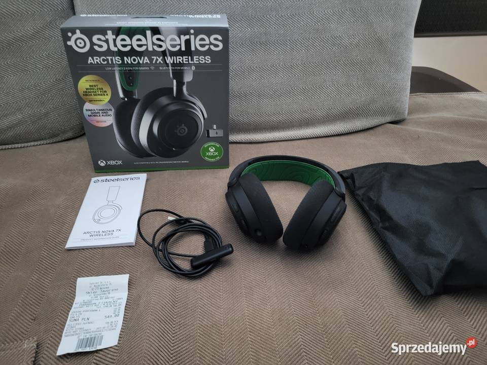 Słuchawki gamingowe Arctis Nova 7X Wireless na Xbox Konsole i automaty sprzedam