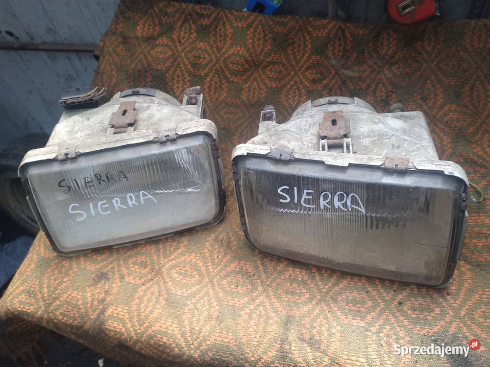 FORD SIERRA lampa przód prawa lewa Lampy przednie Kielce