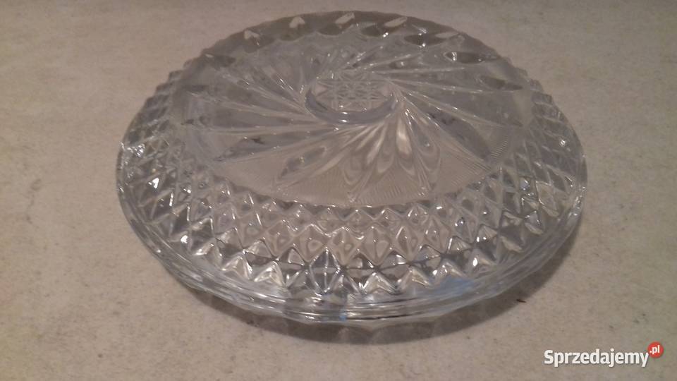 Popielnica kryształowa duża Vintage do Kraków