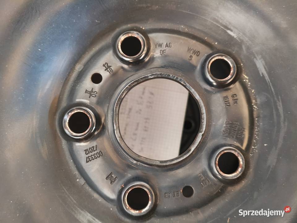 Koła zimowe 16 VW Skoda Seat 5x112 Bridgestone stalowe Mirzec