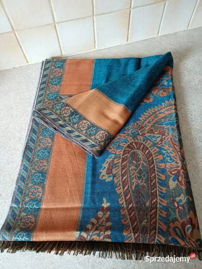 duży ciepły szal Nowy Targ