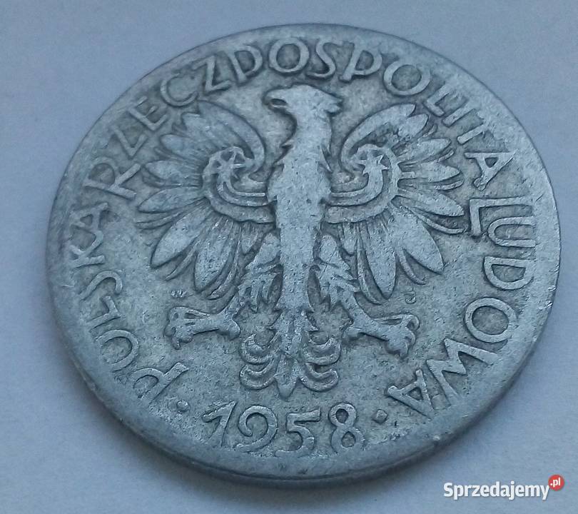 POLSKA5 1958 r AL WĄSKA 8W DACIE RYBAK Legionowo