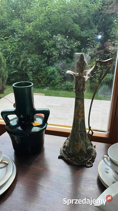 Wazon Zielony Ceramika Amfora Gdańsk