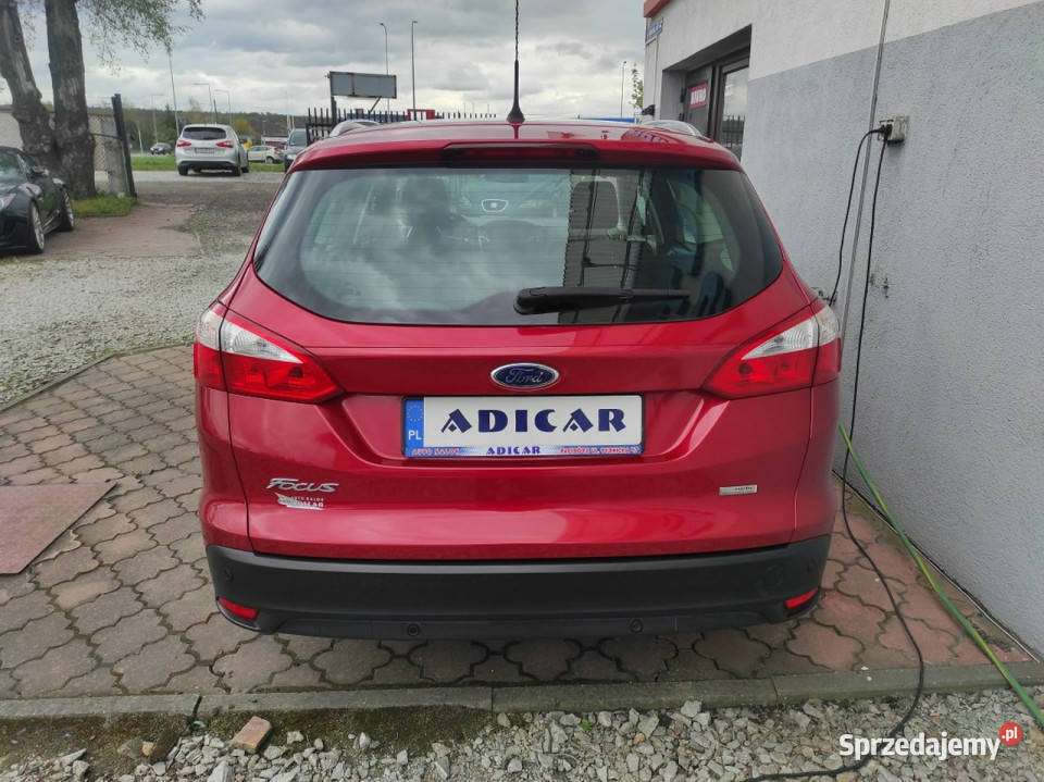 Ford Focus czerwony metalik 89przebiegu 125 Racibórz