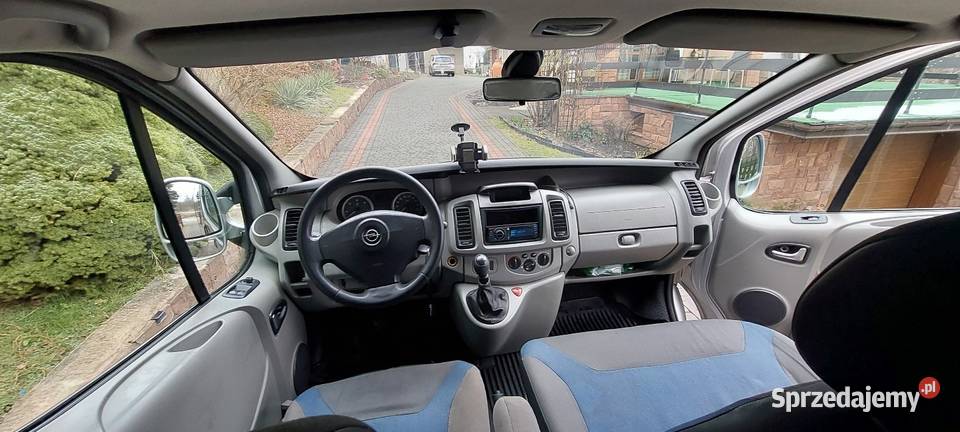 Opel Vivaro 20 CDTi 2007 9 osobowy 230v navi kurtyny powietrzne Kajetanów sprzedam