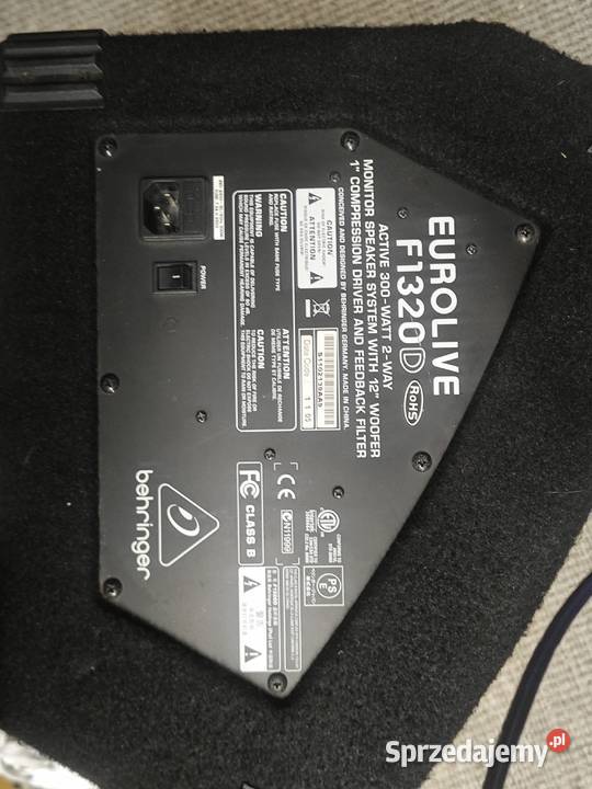 Sprzęt audio kolumny końcówka mocy Biała Podlaska sprzedam