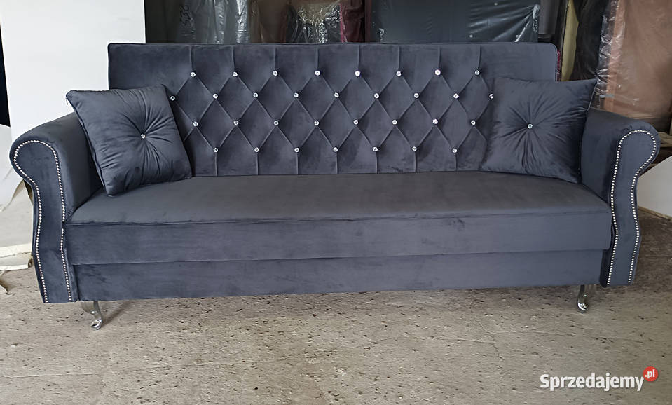 RATY kanapa wersalka z kryształami sofa Rybnik