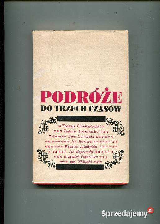 Podróże do trzech czasów