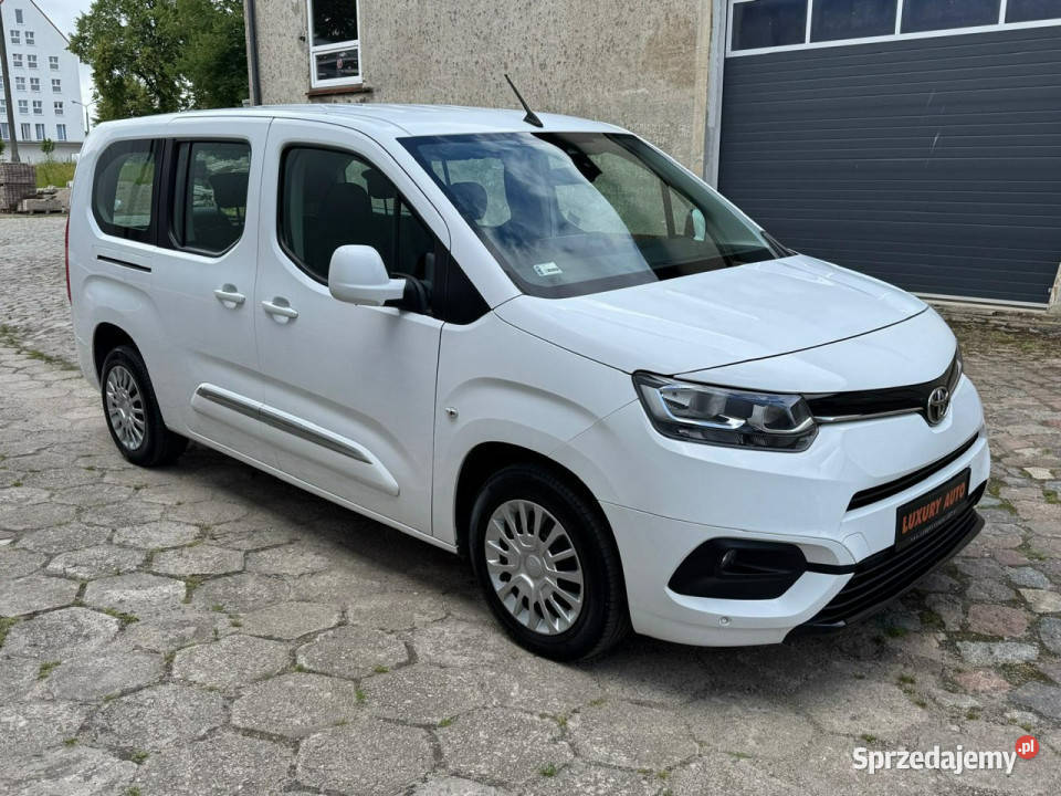 Toyota Proace City Verso Diesel LONG 5osobowy elektryczne lusterka Toyota Samochody osobowe zachodniopomorskie