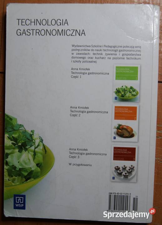 Anna Kmiołek Technologia gastronomiczna 1 Parczew
