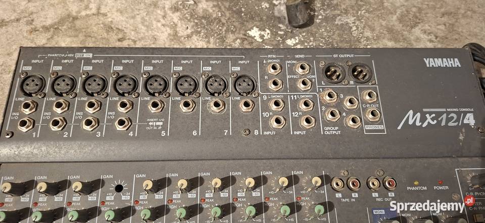 Mixer YAMAHA MX124 uszkodzony Czytaj Opis Zielona Góra