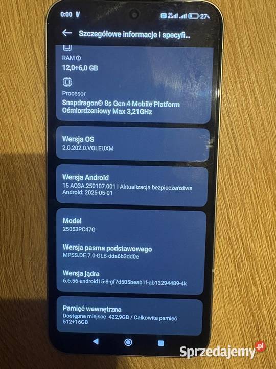 Xiaomi Poco F7 12512 GB Sosnowiec