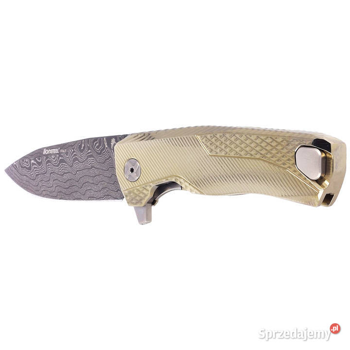 Nóż składany LionSteel Gold Titanium Chad Warszawa