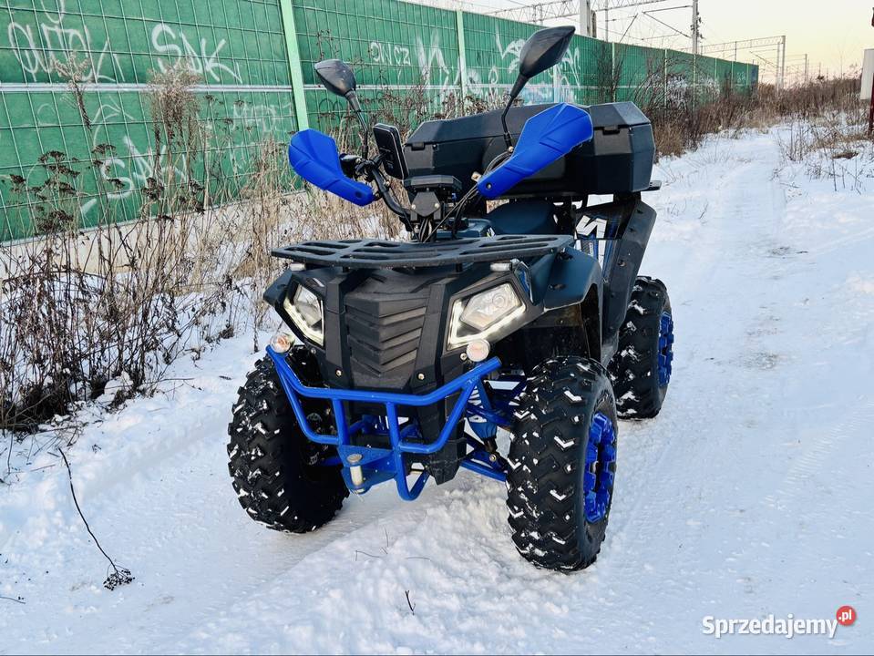Quad Asix Magnum w stanie 570km Pruszków