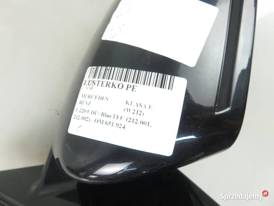 LUSTERKO PRAWE MERCEDES KLASA E W212 A3159444 małopolskie