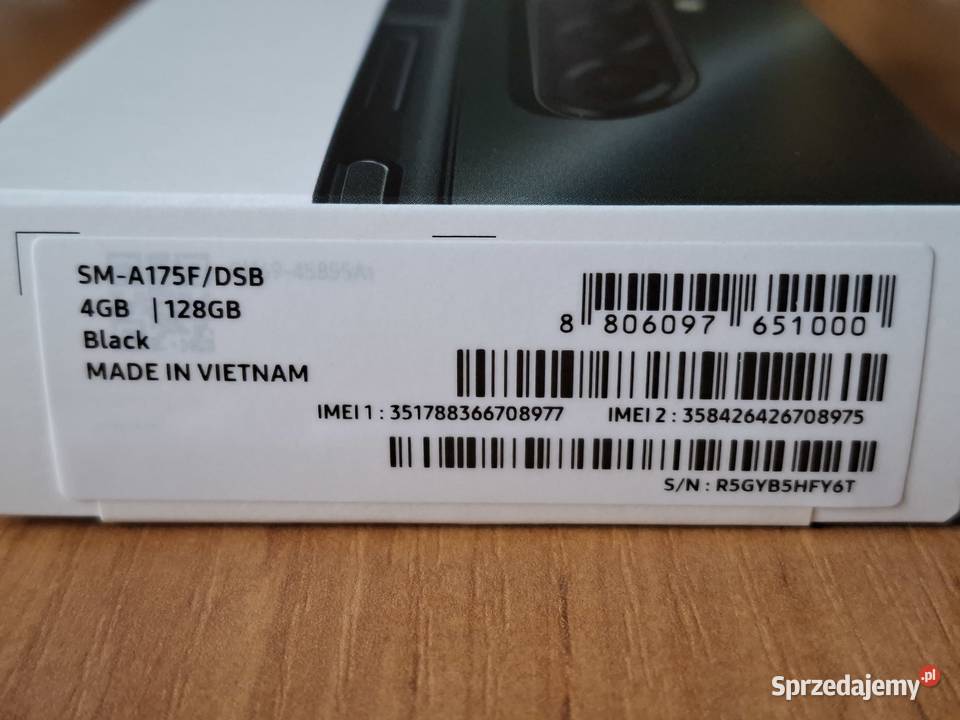 Samsung Galaxy A17 4128GBDS Czarny zachodniopomorskie Stargard