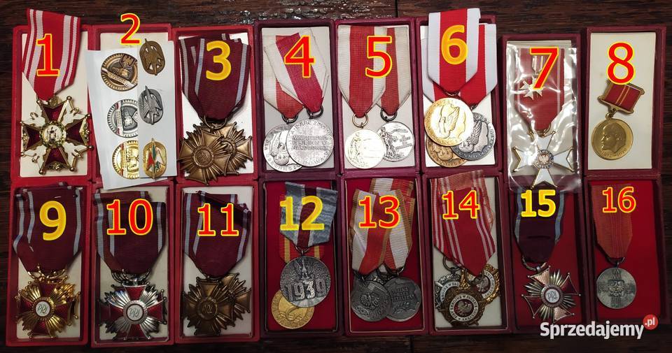 Etui Pudełko Medal Odznaczenie Krzyż Zasługi Katowice