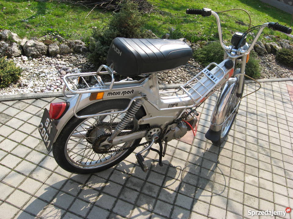 Motorower zabytkowy PUCH Maxi Sport oryginalny półautomatyczna Charsznica sprzedam