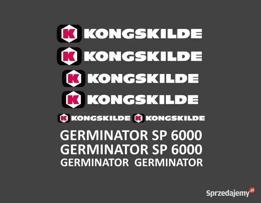 Naklejki Kongskilde Germinator SP 6000 Zamiennik mazowieckie Janików