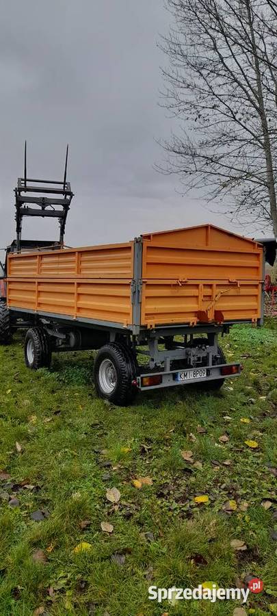 Przyczepa d 732 d 47 Rolnictwo Miechów