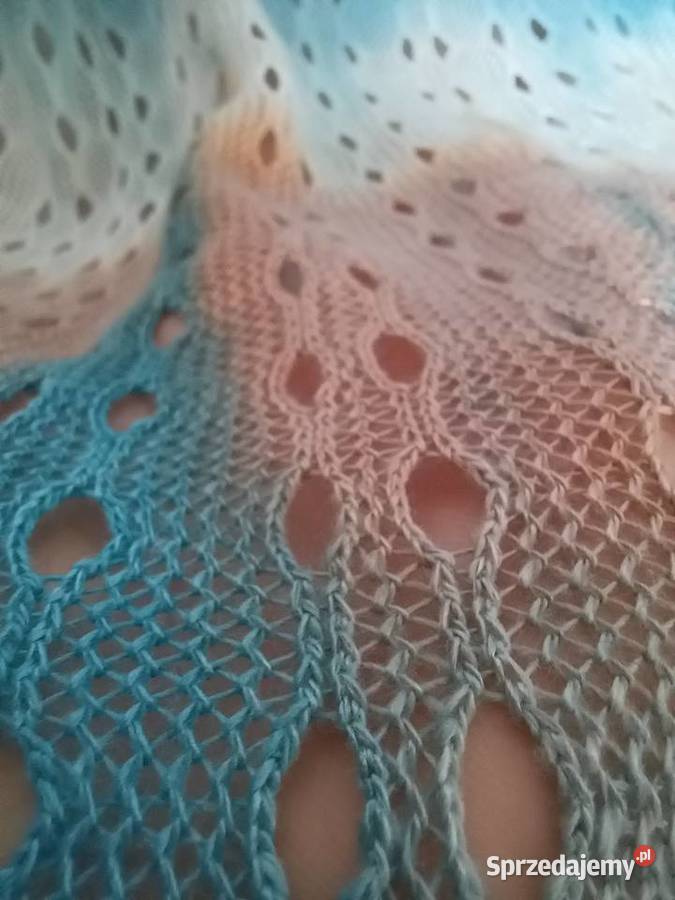 Tunika Exquisss ML nowa niebieska beżowa biała z Rzeszów