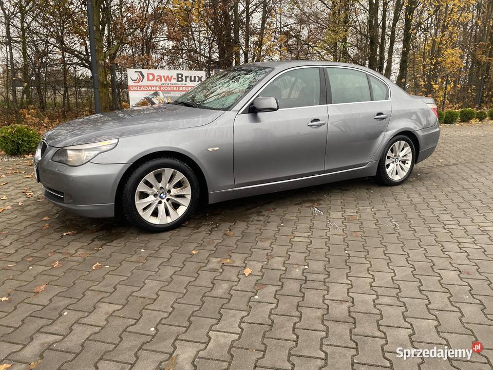 BMW E60 530d LCI sport 2008 235 łopatki diesel Żuromin sprzedam