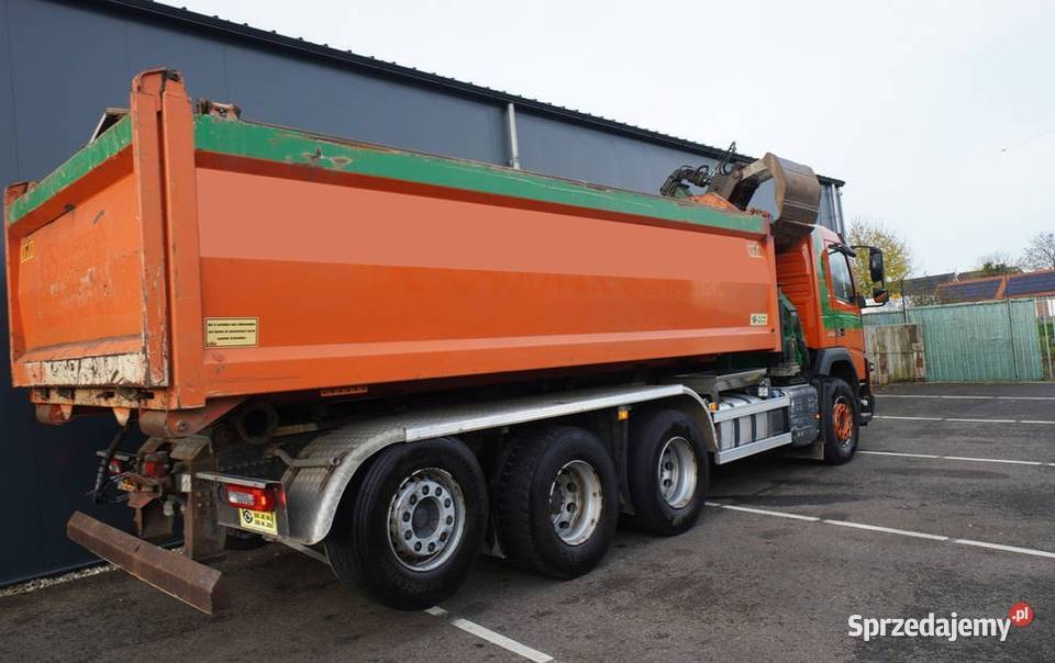 4 osiowa wywrotka 8x4 bordmatic z dzwigiem Volvo diesel Motoryzacja mazowieckie Warszawa