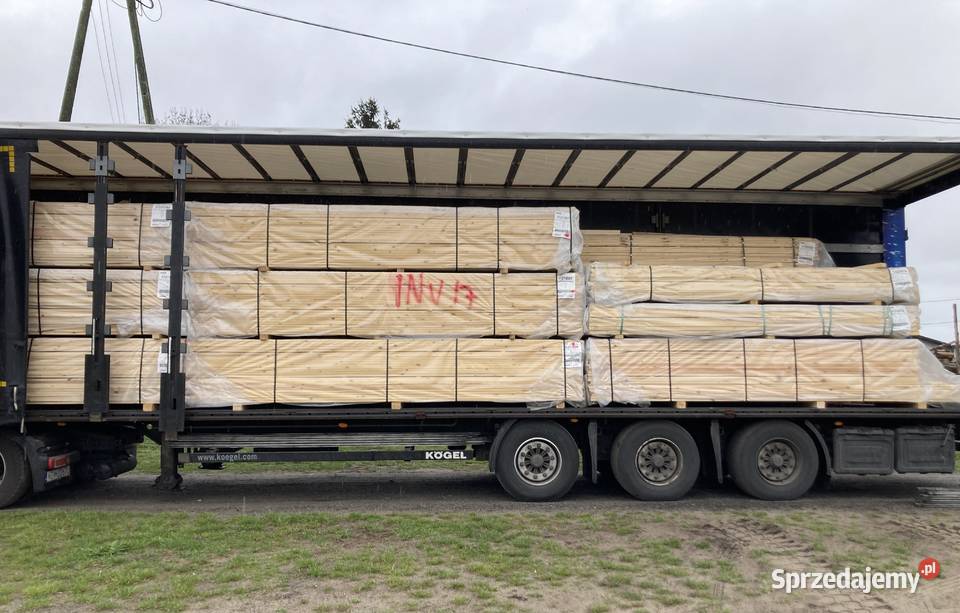 Deska 355x135 B elewacyjna podłogowa świerk Drewno konstrukcyjne lubuskie