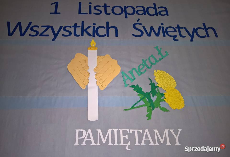 Dekoracje na 1Listopada Wszystkich Świętych z