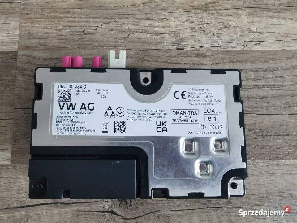 Jednostka sterująca usług online 10A035284C Pielgrzymka