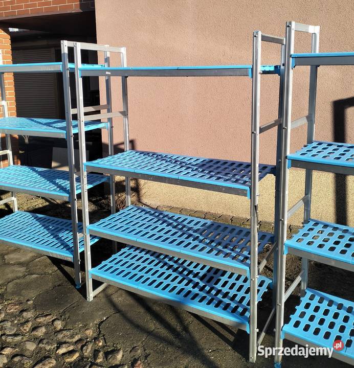 Regał gastronomiczny do chłodni 117x50x175 Słupia Kapitulna