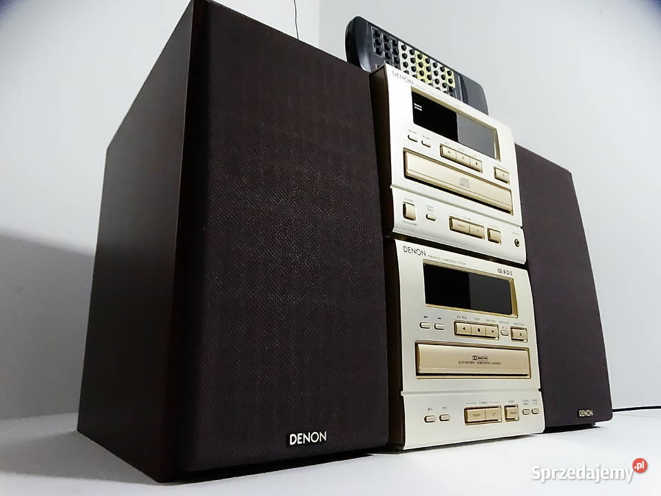 Wieża stereo Denon DM03 US oryg kolumny org Biłgoraj