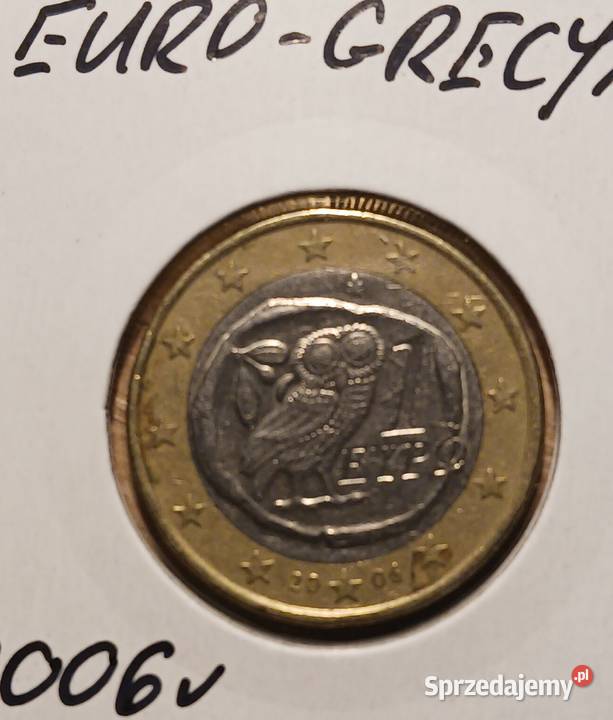 1 Euro Grecja 2006 r Konin