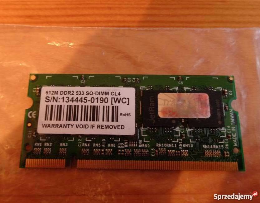DDR2 533 512M testowana 100 sprawna Pamięci Kraków