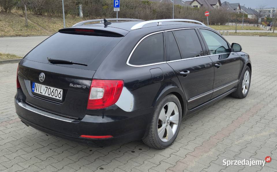 Skoda Superb II 20 Kombi 20 140 2013 DSG przyciemniane szyby warmińsko-mazurskie Lubawa