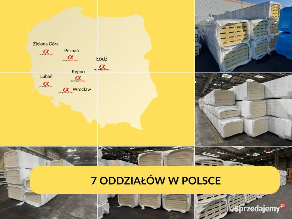Płyta warstwowa dachowa 60mm odbiór własny tanio Płyty warstwowe