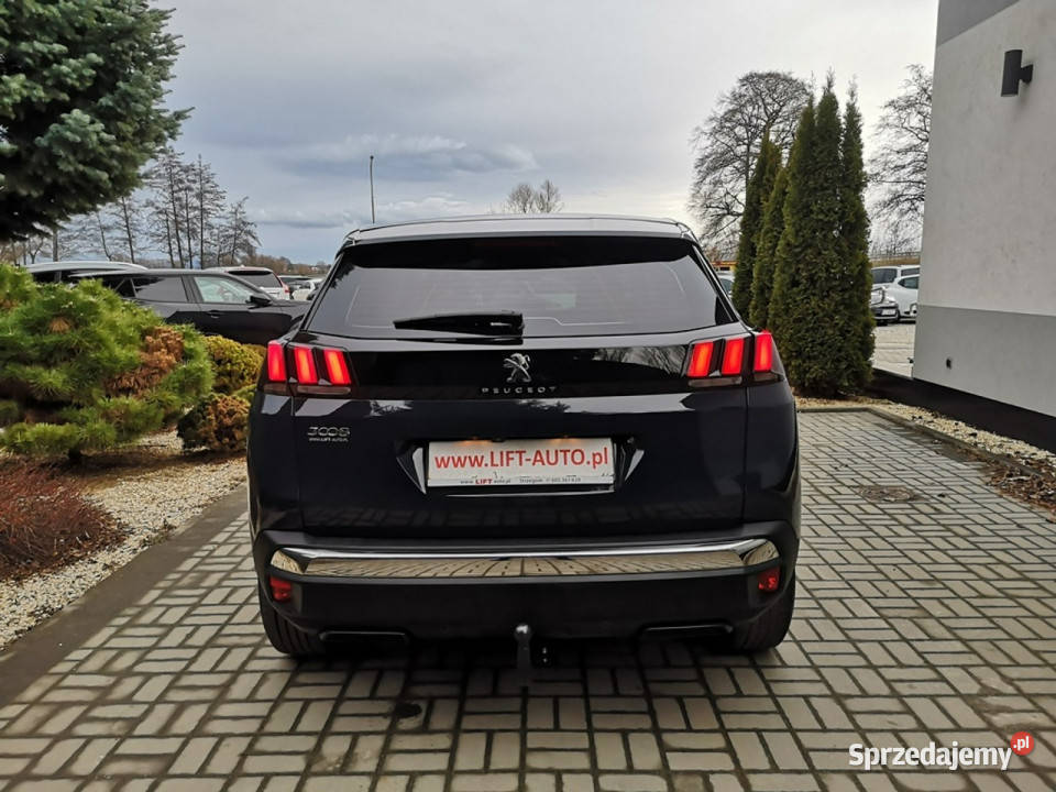 Peugeot 3008 15 HDI 130 Klimatr Navi Parktronik czarny Strzegom