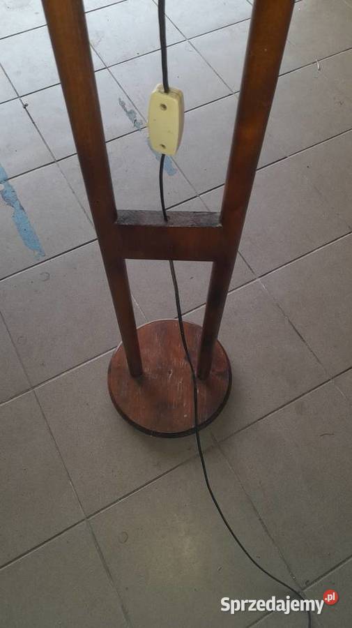 Lampa stojąca PRL