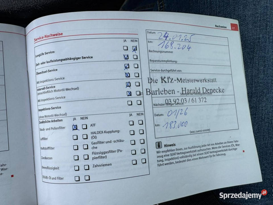 Seat Mii 10 mpi Serwisowany Ładny Stan Zadbany z Szerominek