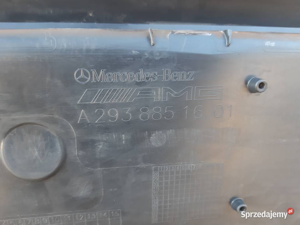 MERCEDES EQC W293 AMG ZDERZAK TYŁ TYLNY DYFUZOR lubuskie Trzciel