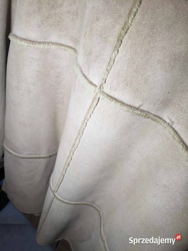 Vintage Kożuch Płaszcz Ocieplany Gina Laura Stan Rozmiar 42(XL) dolnośląskie Dzierżoniów